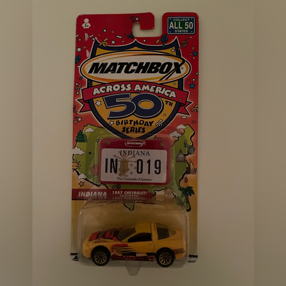 Matchbox Across America 50th Birthday Indiana